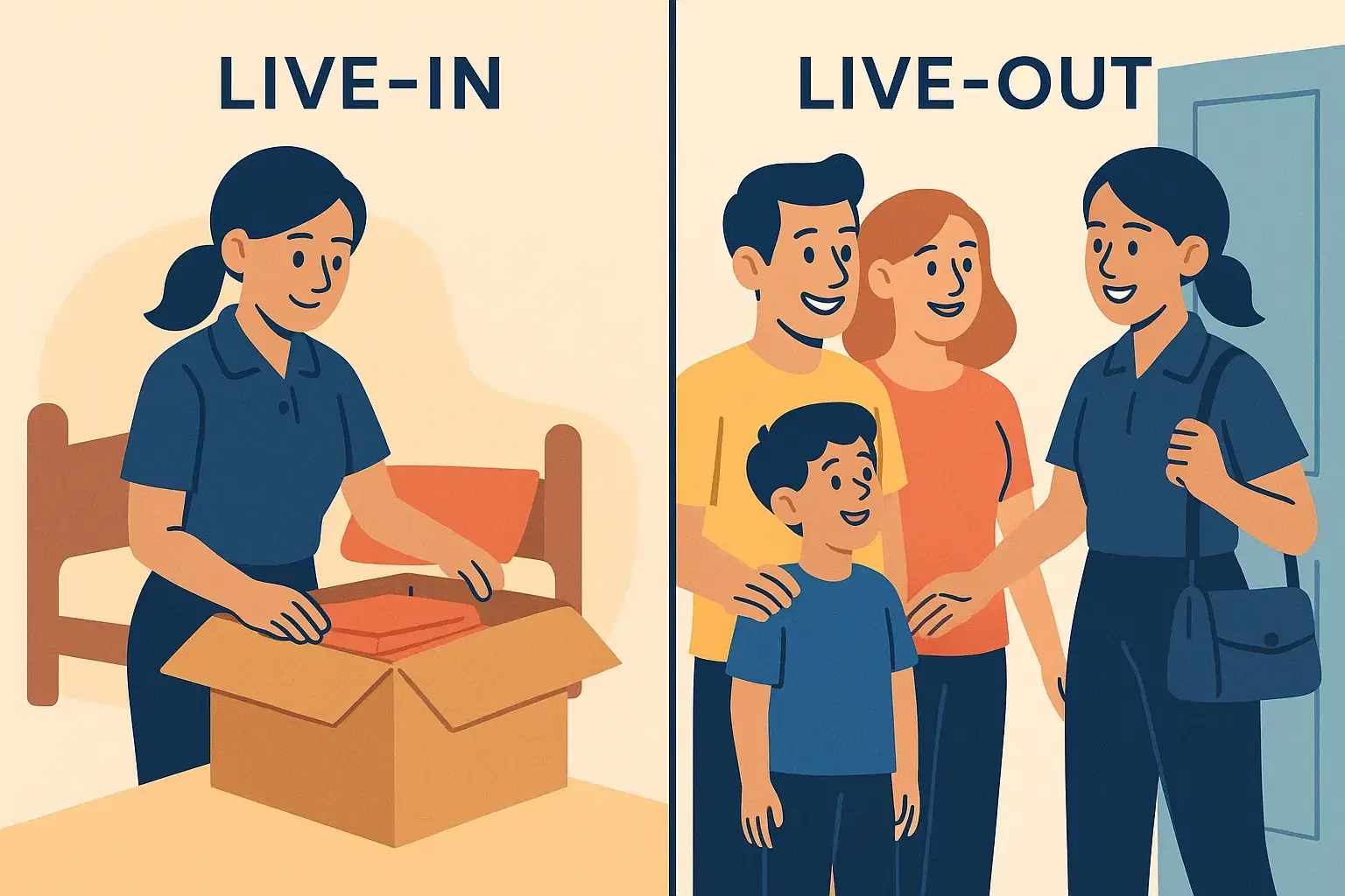 Live-in vs Live-out Nannies in Dubai: Comparison Guide (2026)