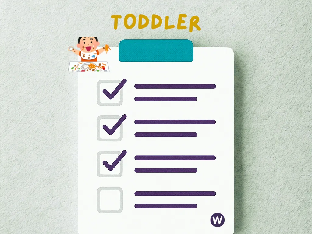 Toddler Care Checklist